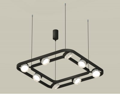 Комплект подвесного поворотного светильника с композитным хрусталем Ambrella XB9182200 XB Комплект подвесного поворотного светильника с композитным хрусталем Ambrella XB9182200 XB