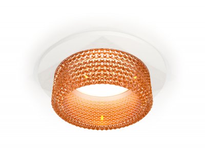 Комплект встраиваемого светильника с композитным хрусталем Ambrella XC6512044 XC