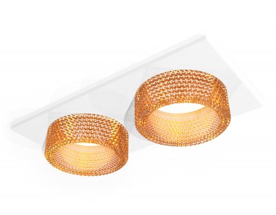 Комплект встраиваемого светильника с композитным хрусталем Ambrella XC6525044 XC