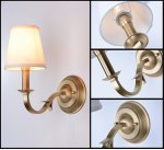 Настенный светильник Delight XD010-1W brass