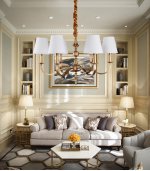 Люстра Delight XD010-6 brass