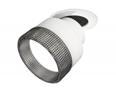 Комплект встраиваемого поворотного светильника с композитным хрусталем Ambrella XM8101541 XM Комплект встраиваемого поворотного светильника с композитным хрусталем Ambrella XM8101541 XM