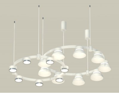 Комплект подвесного светильника Techno Ring с акрилом Ambrella XR92081100 XR Комплект подвесного светильника Techno Ring с акрилом Ambrella XR92081100 XR