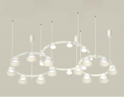 Комплект подвесного светильника Techno Ring с акрилом Ambrella XR92082010 XR Комплект подвесного светильника Techno Ring с акрилом Ambrella XR92082010 XR