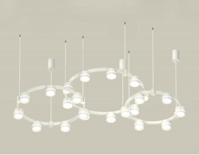 Комплект подвесного светильника Techno Ring с акрилом Ambrella XR92082210 XR Комплект подвесного светильника Techno Ring с акрилом Ambrella XR92082210 XR