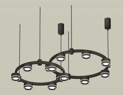 Комплект подвесного светильника Techno Ring с акрилом Ambrella XR92091004 XR Комплект подвесного светильника Techno Ring с акрилом Ambrella XR92091004 XR