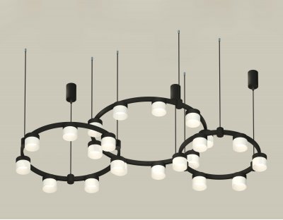 Комплект подвесного светильника Techno Ring с акрилом Ambrella XR92092210 XR Комплект подвесного светильника Techno Ring с акрилом Ambrella XR92092210 XR