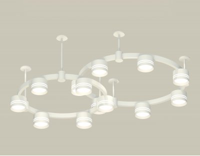 Комплект подвесного светильника Techno Ring с акрилом Ambrella XR92211005 XR Комплект подвесного светильника Techno Ring с акрилом Ambrella XR92211005 XR