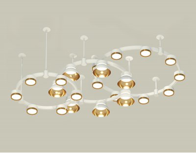 Комплект подвесного светильника Techno Ring с акрилом Ambrella XR92212001 XR Комплект подвесного светильника Techno Ring с акрилом Ambrella XR92212001 XR