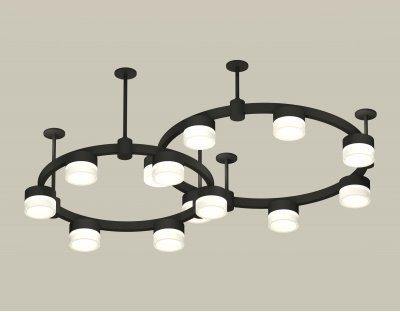 Комплект подвесного светильника Techno Ring с акрилом Ambrella XR92221002 XR Комплект подвесного светильника Techno Ring с акрилом Ambrella XR92221002 XR