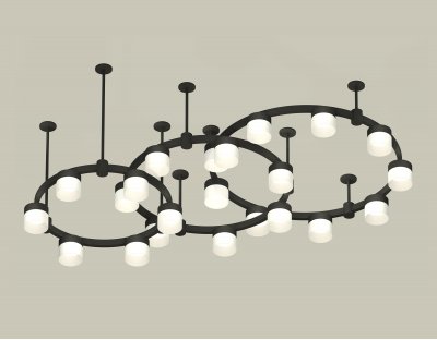 Комплект подвесного светильника Techno Ring с акрилом Ambrella XR92222210 XR Комплект подвесного светильника Techno Ring с акрилом Ambrella XR92222210 XR