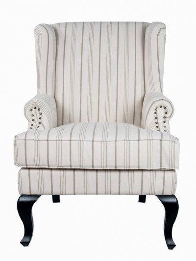 Мягкое полукресло с подлокотниками Lekalo MAK interior YF-1813 Белый