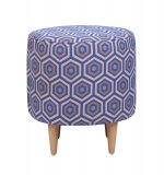 Дизайнерский пуф East Blue MAK interior YF-1820-B Разноцветный