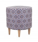 Дизайнерский пуф East MAK interior YF-1820-G Разноцветный