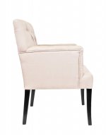 Низкое кресло Zander White MAK interior YF-1841-O Бежевый