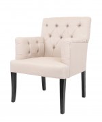 Низкое кресло Zander White MAK interior YF-1841-O Бежевый