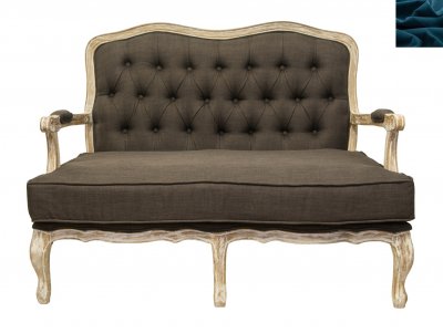 Диван Yareli Brown V2 MAK interior YF-1844-B-navy Синий Диван Yareli Brown V2 MAK interior YF-1844-B-navy Синий