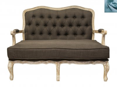 Диван Yareli Brown V2 MAK interior YF-1844-B-teal Голубой Диван Yareli Brown V2 MAK interior YF-1844-B-teal Голубой