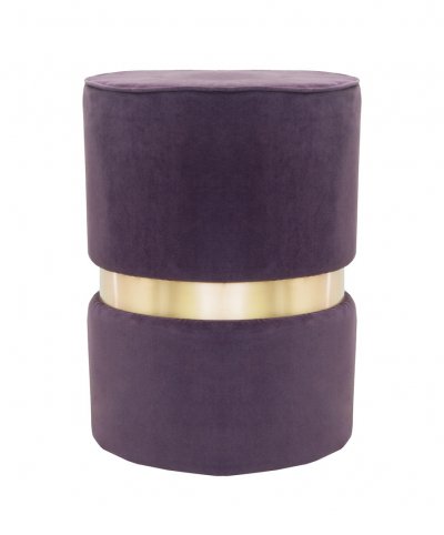 Дизайнерский пуф Brassy Violet MAK interior YF-1880-V Фиолетовый Дизайнерский пуф Brassy Violet MAK interior YF-1880-V Фиолетовый