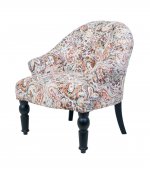 Низкое кресло Desta Orange Flower MAK interior YF-1886-C2 Разноцветный