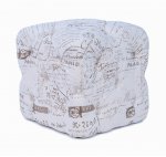 Дизайнерский пуф Amrit Print MAK interior YF-1890-O Бежевый