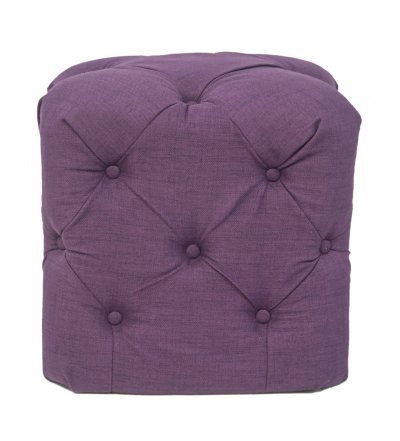 Дизайнерский пуф Amrit Purple MAK interior YF-1890-P Фиолетовый Дизайнерский пуф Amrit Purple MAK interior YF-1890-P Фиолетовый