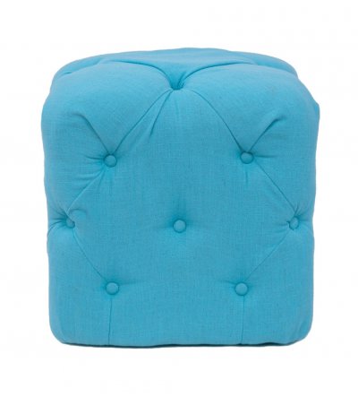 Дизайнерский пуф Amrit Teal MAK interior YF-1890-T Бирюзовый Дизайнерский пуф Amrit Teal MAK interior YF-1890-T Бирюзовый