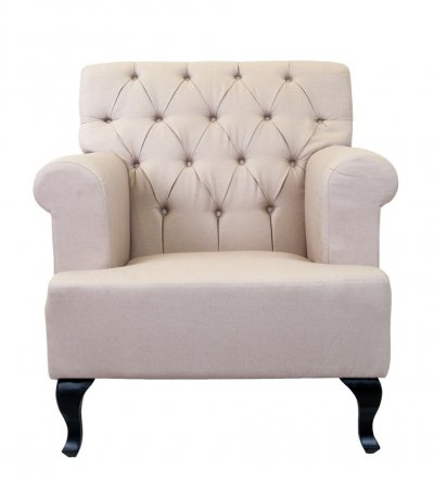 Классическое кресло Kaniel Beige MAK interior YF-1897-O Бежевый Классическое кресло Kaniel Beige MAK interior YF-1897-O Бежевый