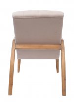 Мягкое полукресло с подлокотниками Elisio MAK interior YF-1998 Бежевый