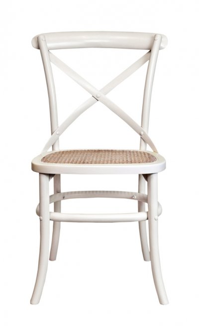 Стул Cross Back White Ver.2 MAK interior ZD-178 Белый