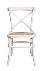 Стул Cross Back White Ver.2 MAK interior ZD-178 Белый