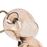 Плафон стекло янтарный 125*130мм Е27 (45мм посадка) Arte Lamp A3831PL MONICA