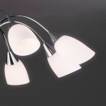 Плафон стекло белый матовый со скосом 100*150мм Е27 (43мм посадка) Евро 30149 Ellene