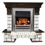 Портал Pierre Luxe (классика Opti-Myst и Optiflame) белый Dimplex