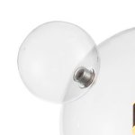 Плафон стекло прозрачный шар 100мм G9 с резьбой 20мм SL1133.2 BOPONE