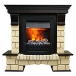 Портал Pierre Luxe (классика Opti-Myst и Optiflame) Шампань Dimplex