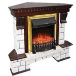 Портал Pierre Luxe угловой под очаги Royal Flame Fobos FX / Majestic FX
