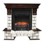 Каминокомплект Royal Flame Pierre Luxe с очагом Fobos FX