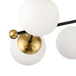 Плафон стекло белый матовый шар 120мм (58мм посадка) LM 6581 MELODY