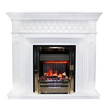 Портал Alexandria (классика Opti-Myst и Optiflame) белый Dimplex