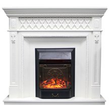 Каминокомплект Royal Flame Alexandria светлый с очагами Majestic FX / Fobos FX