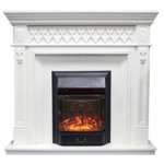 Каминокомплект Royal Flame Alexandria светлый с очагами Majestic FX / Fobos FX