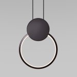 Подвесной светодиодный светильник Eurosvet 50217/1 LED черный жемчуг