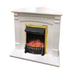 Портал Sorrento (белый дуб) под классический очаг Royal Flame