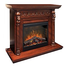 Портал Lions Head под очаг Dimplex DF3020EU темный орех