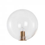 Плафон стекло прозрачный 150мм с резьбой 27мм Arte lamp A7780 ALBUS