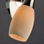 Плафон стекло матовый белый с полосками 75*110мм Е14 Arte lamp A4590AP/PL VOLARE