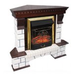 Каминокомплект Royal Flame Pierre Luxe угл. с очагом Majestic FX
