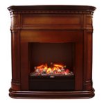 Портал Cabinet под очаг Dimplex Albany махагон коричневый антик