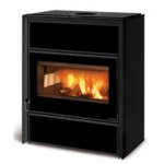 Печь дровяная La Nordica Fly Idro D.S.A черная